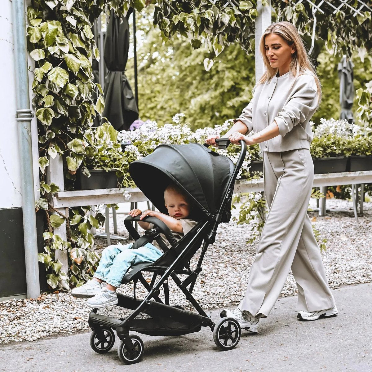 Luxe Easy Lichtgewicht Buggy - Taupe