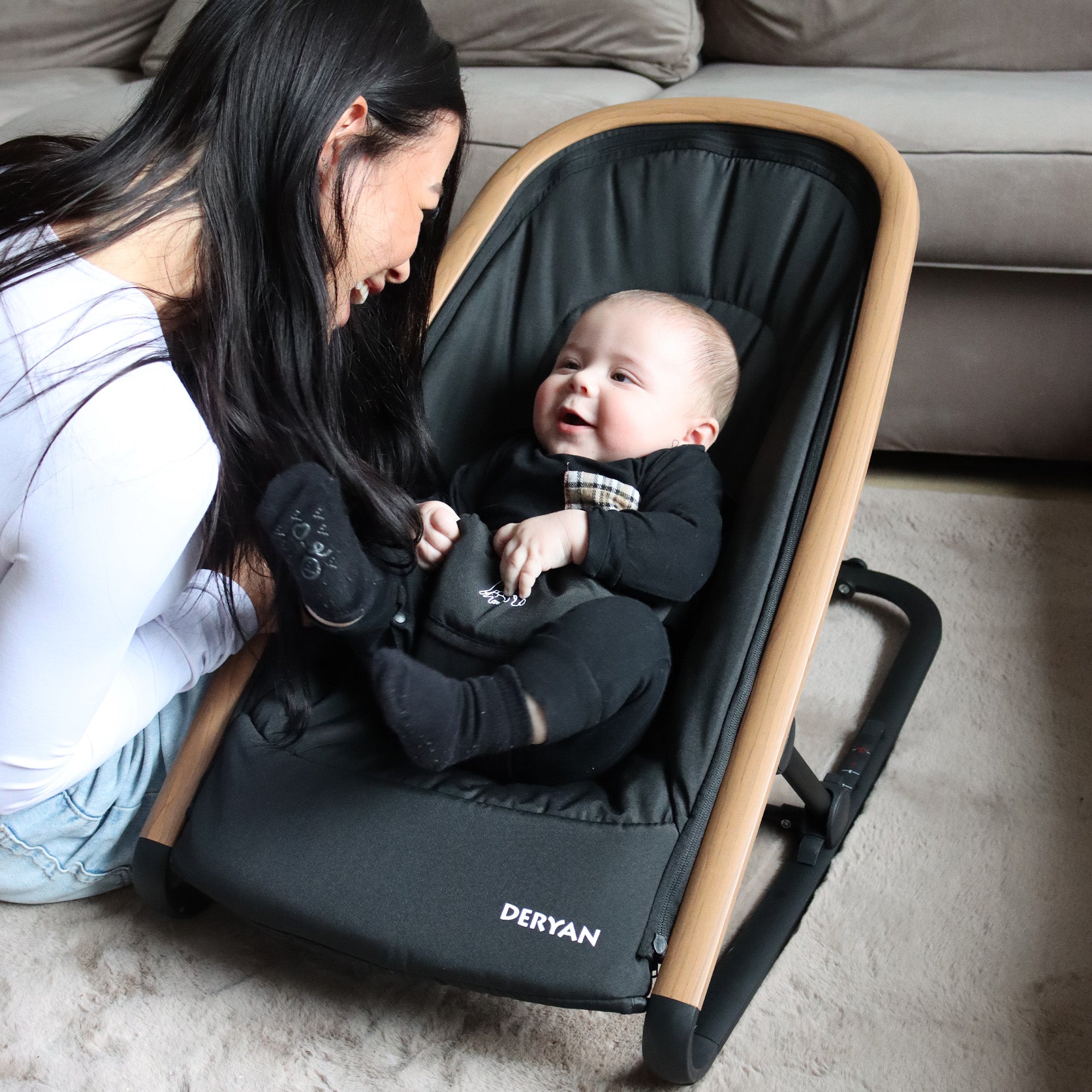 Vippestol Rocker Sort