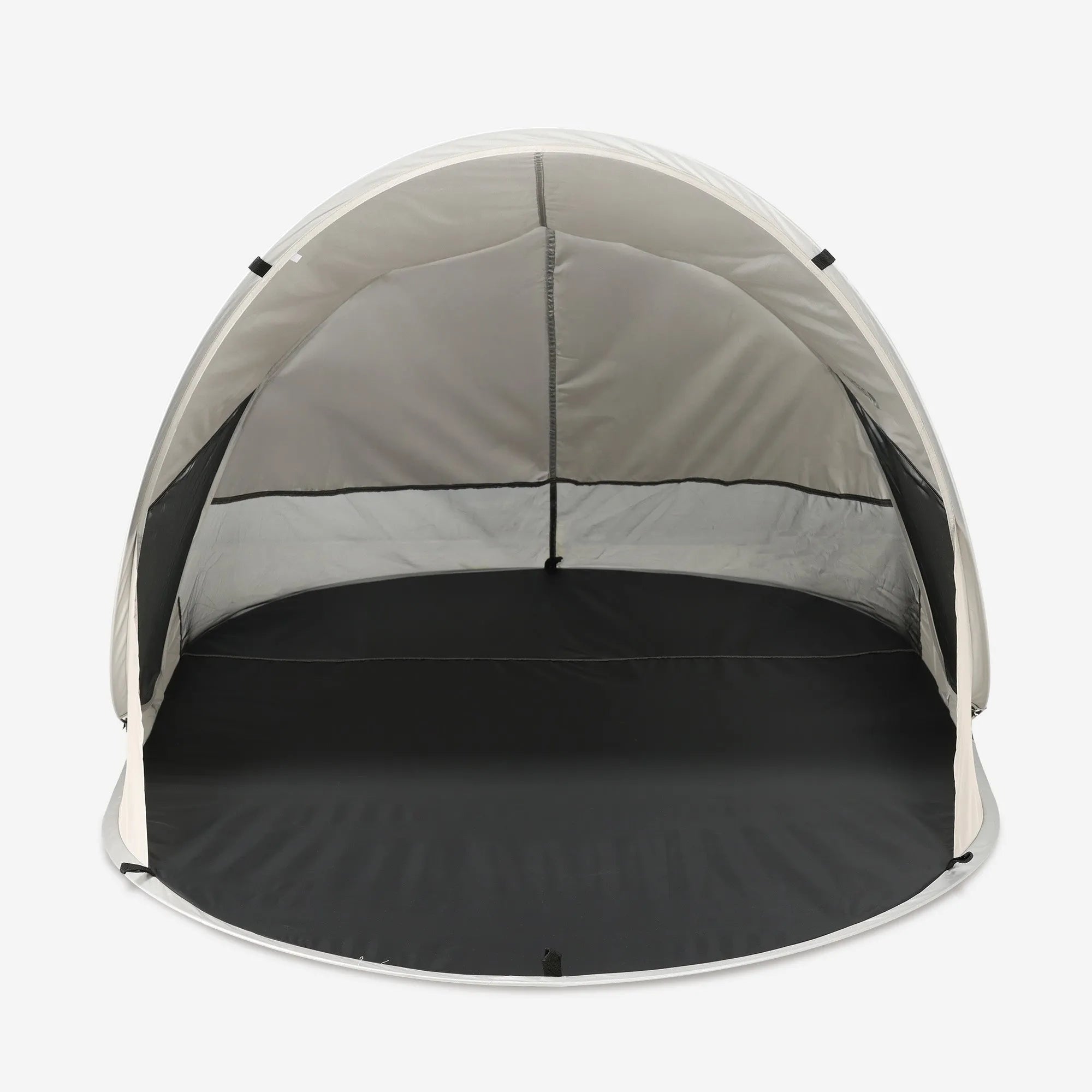 Luxe pop up strandtent Large Zand met UV-bescherming compact opvouwbaar
