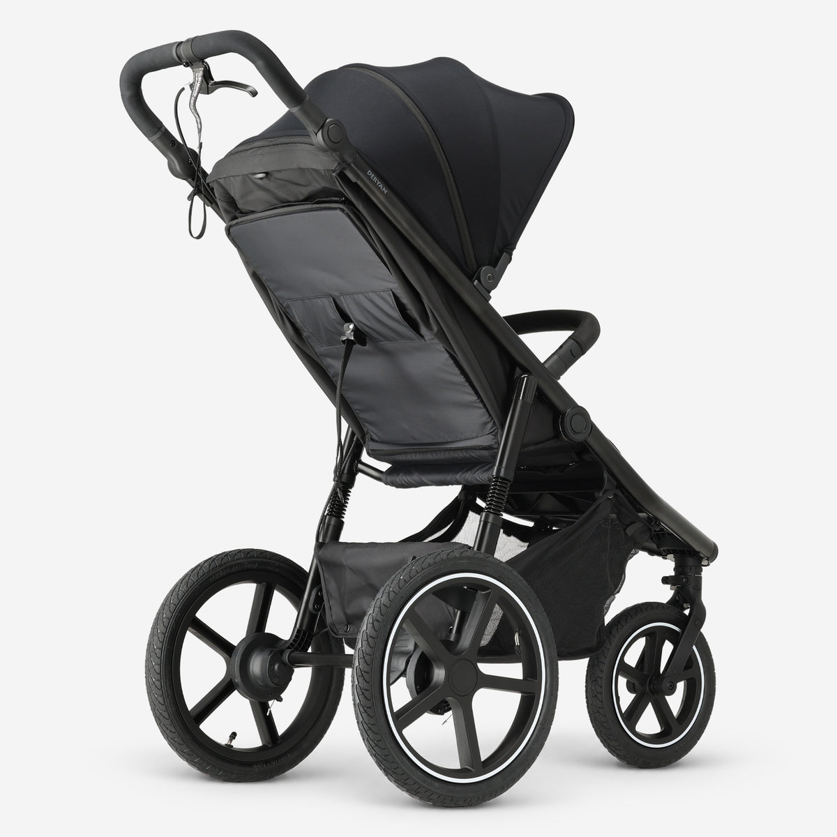 Bolt Hardloop Kinderwagen Zwart