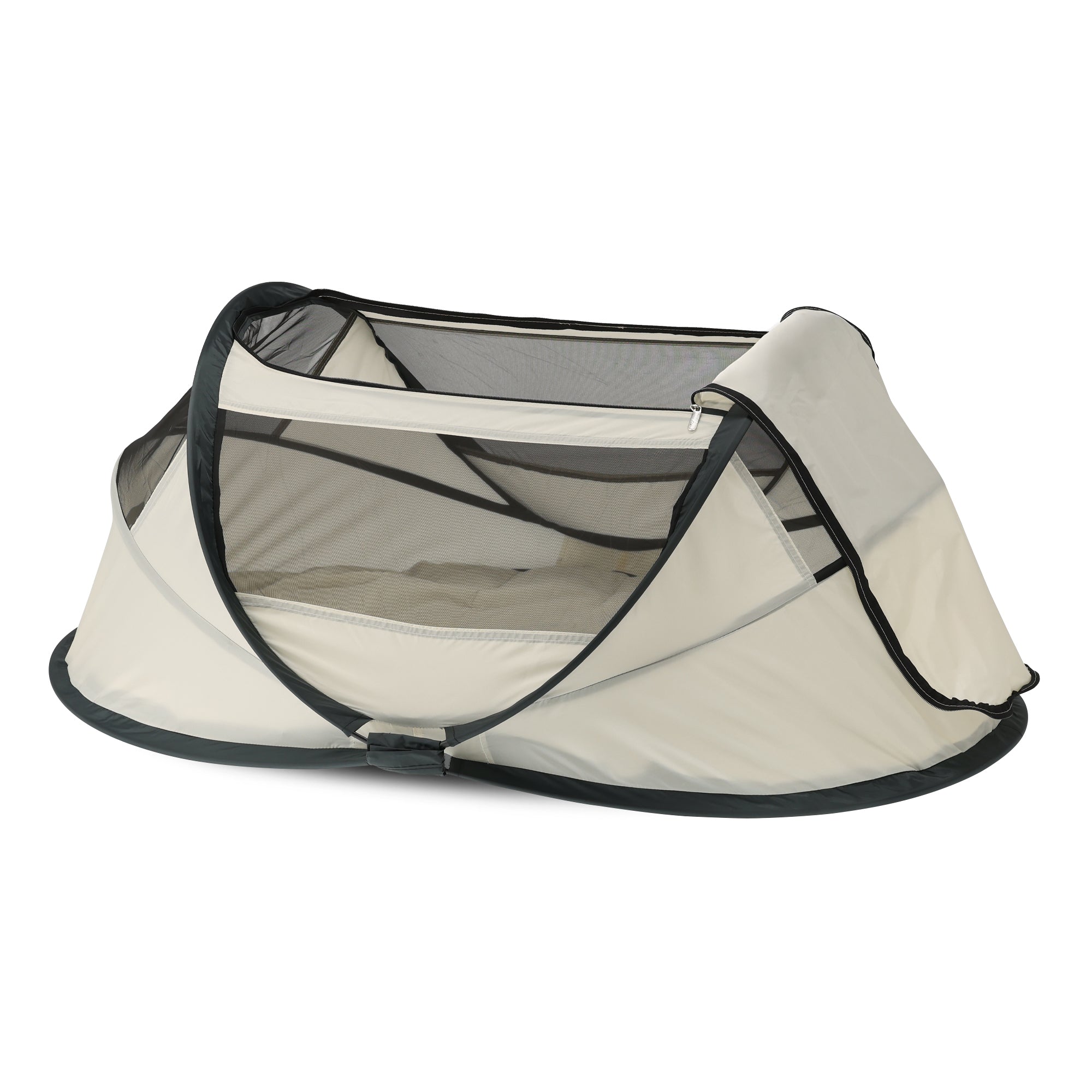 BabyBox baby tentje Campingbedje + katoenen dekje - Cream