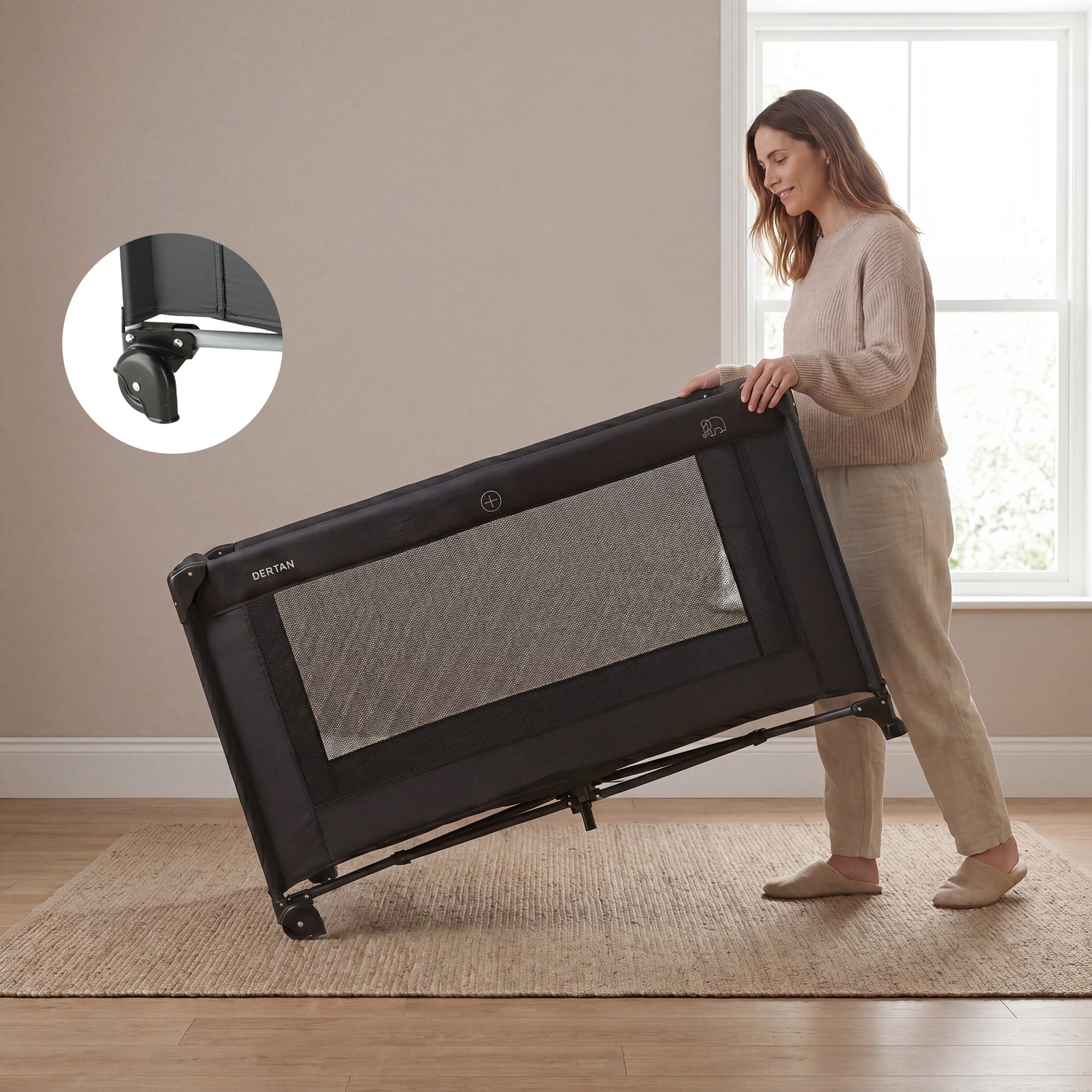 Campingbed Believer Black