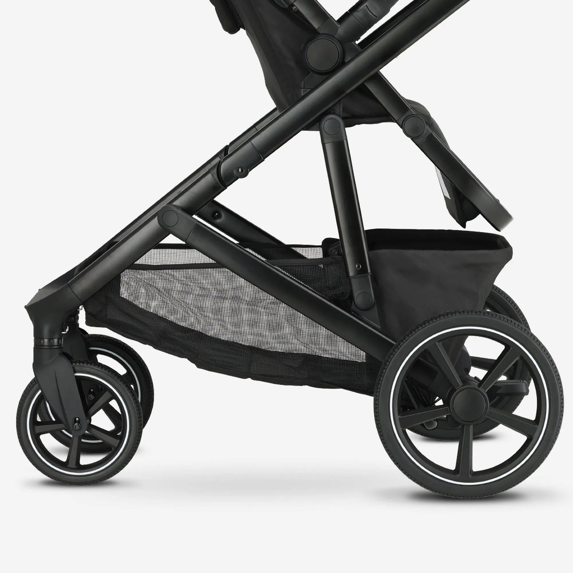 Evy² Duo Kinderwagen Zwart 2 in 1