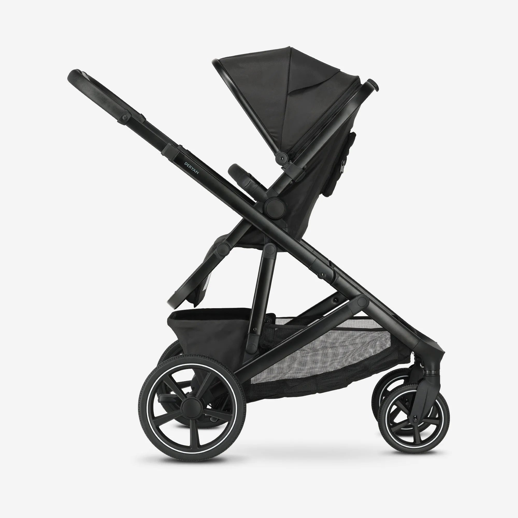 Evy² Duo Kinderwagen Zwart 2 in 1