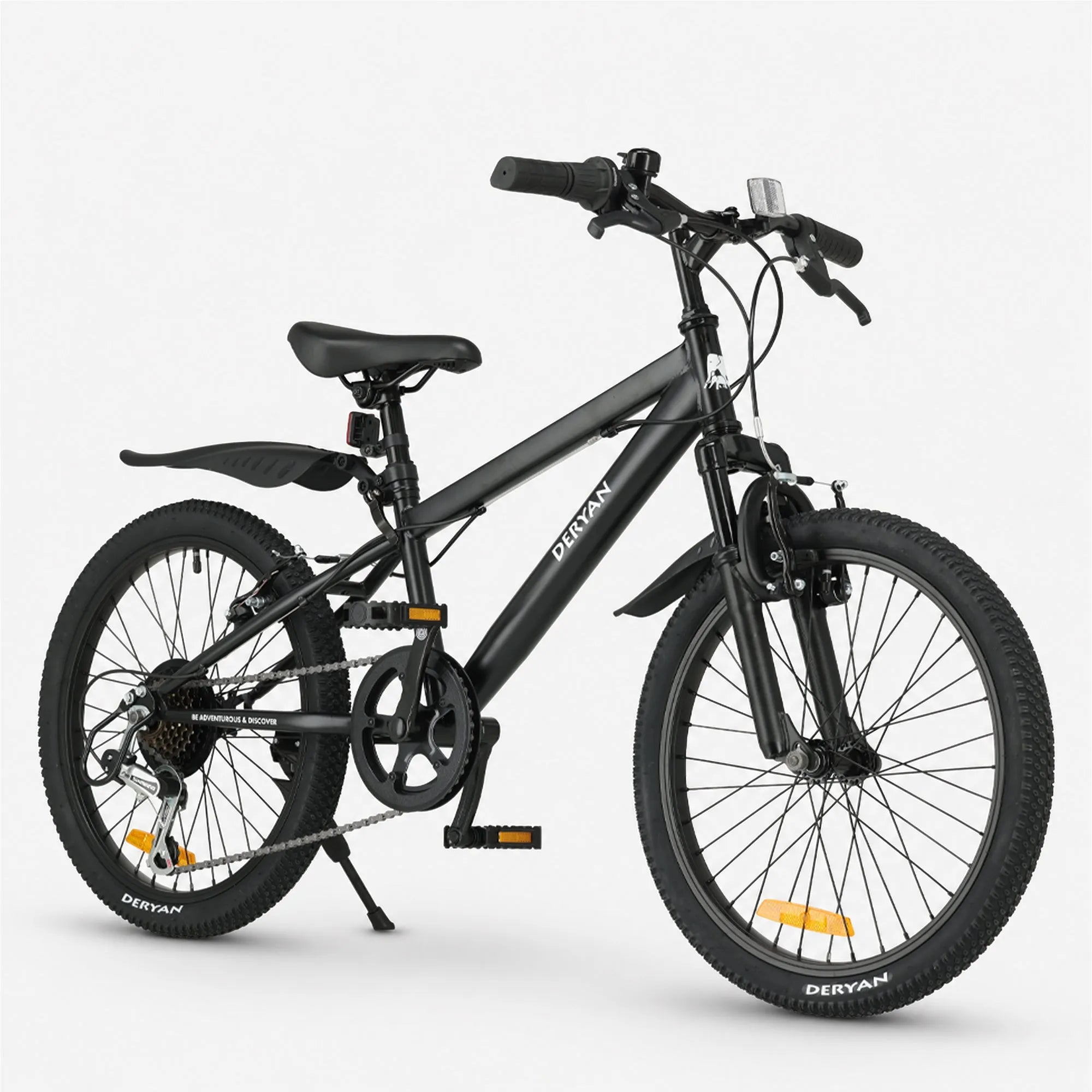 Kinder Mountainbike 20 Inch - Zwart