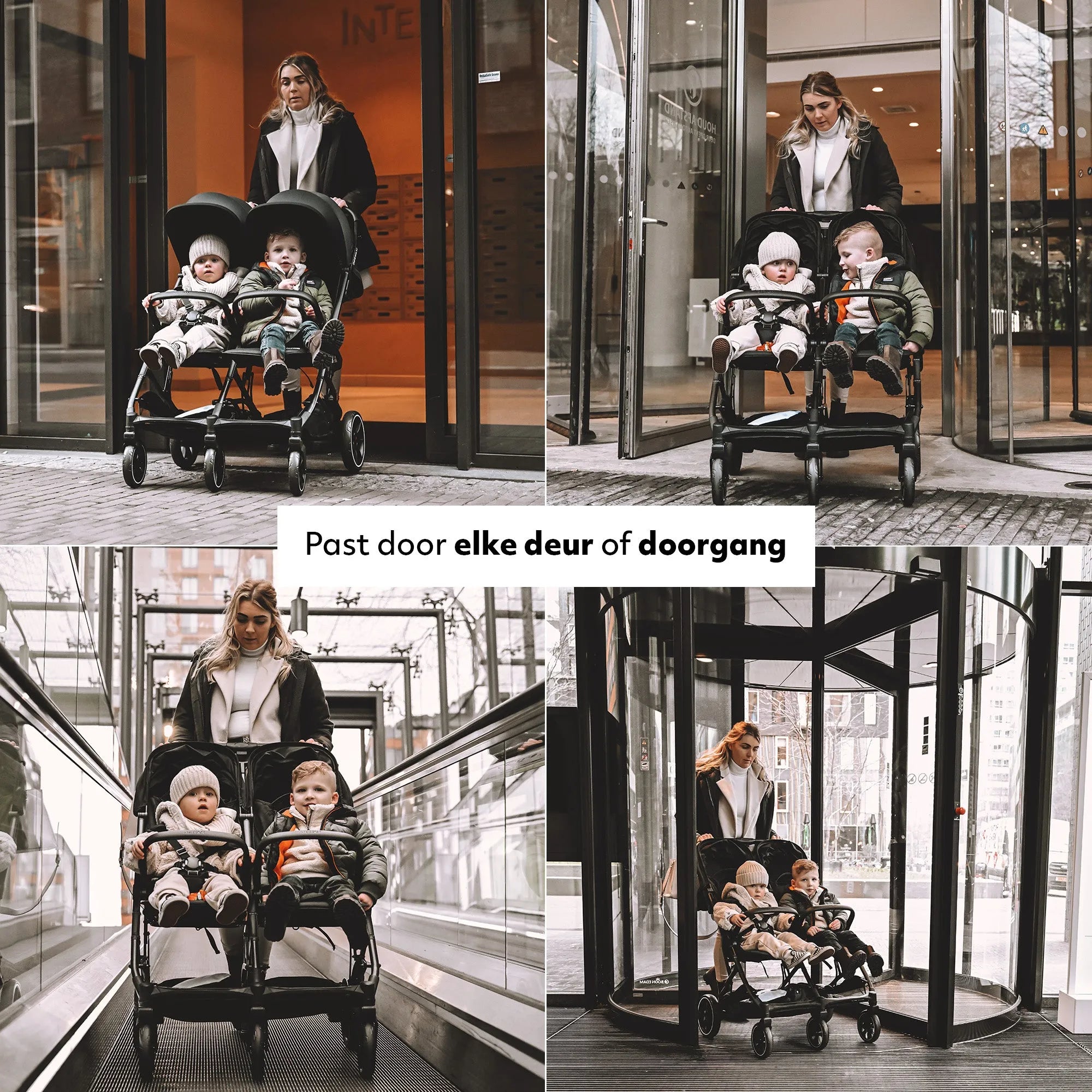 Rolo DuoBuggy X2 XL Zwart