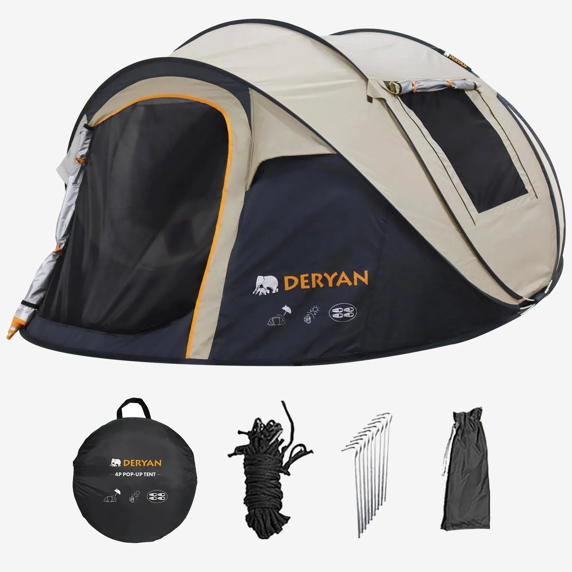 Pop Up Tent - 5000MM waterkolom - Sand