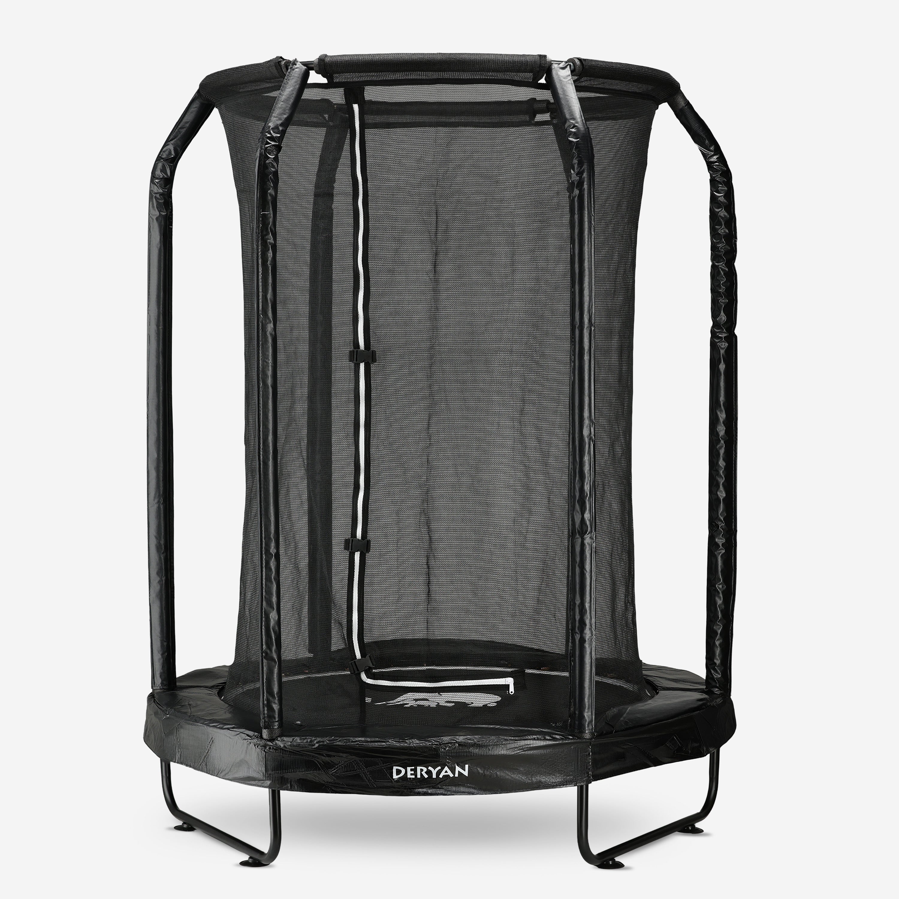Kindertrampoline 140 cm met Veiligheidsnet - Zwart