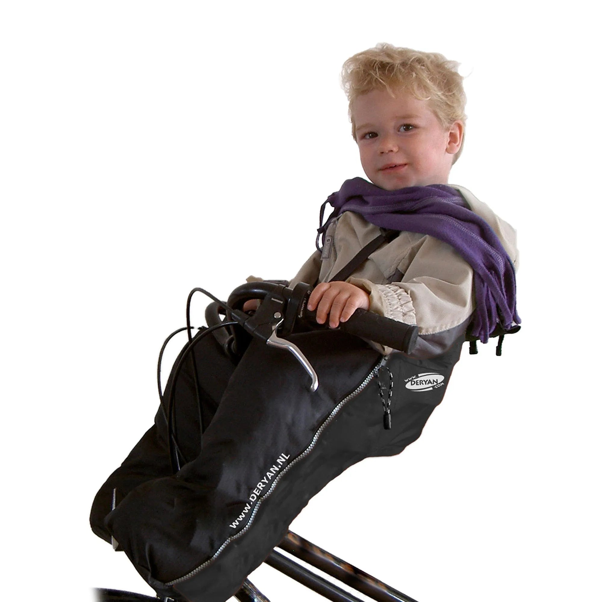 Bike-A-Way Fietsstoeltje regen poncho & windbreaker - Bobike & Yepp