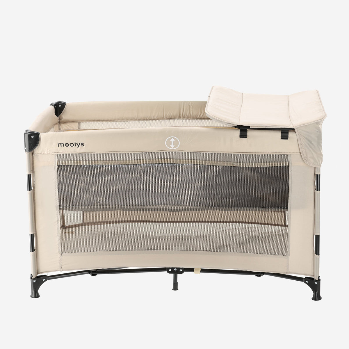 Mooiys Campingbed 120x60cm - Cream