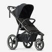 Bolt hardloop kinderwagen zwart compact lichtgewicht ontwerp geschikt voor joggen