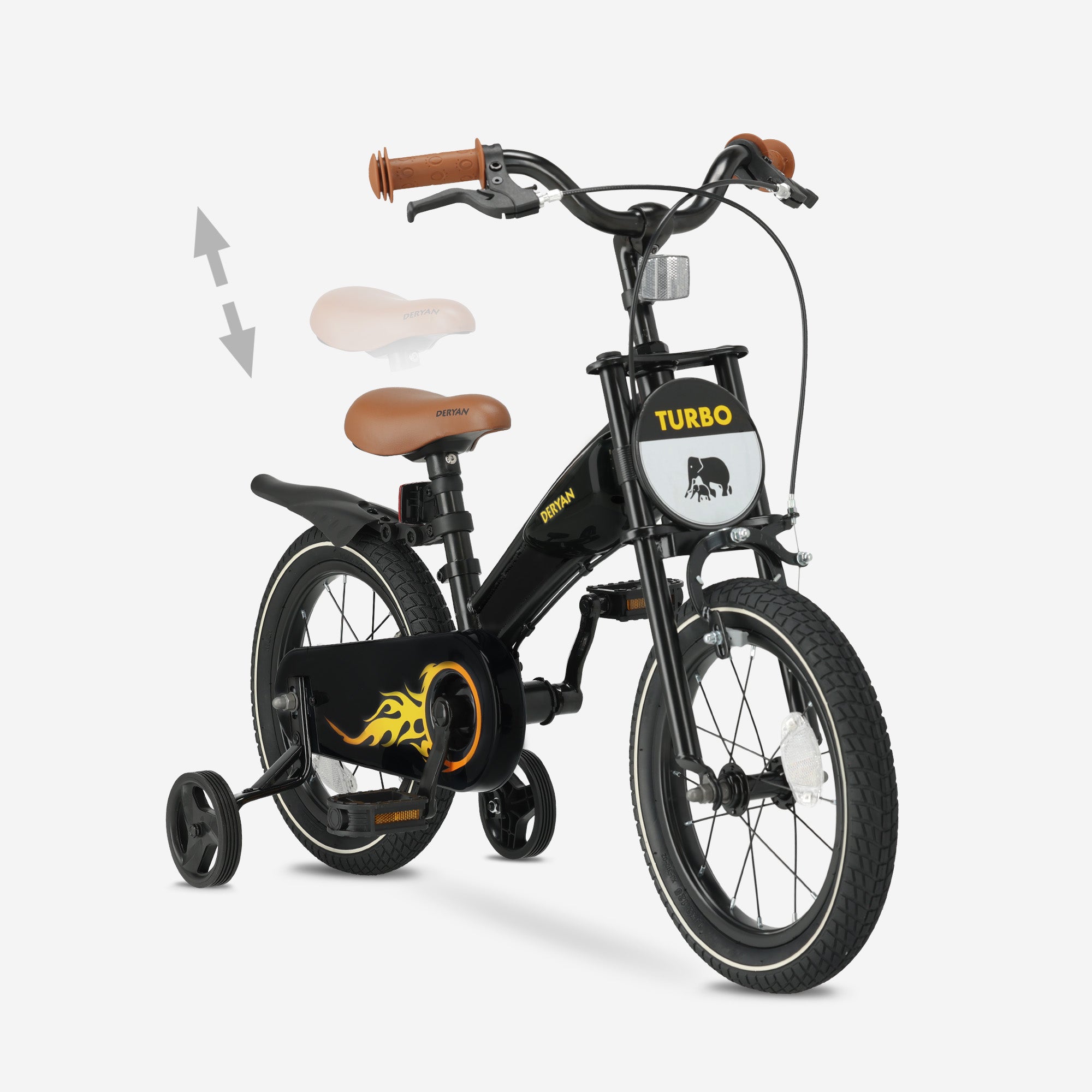 Turbo 3-in-1 Kinderfiets 14 inch