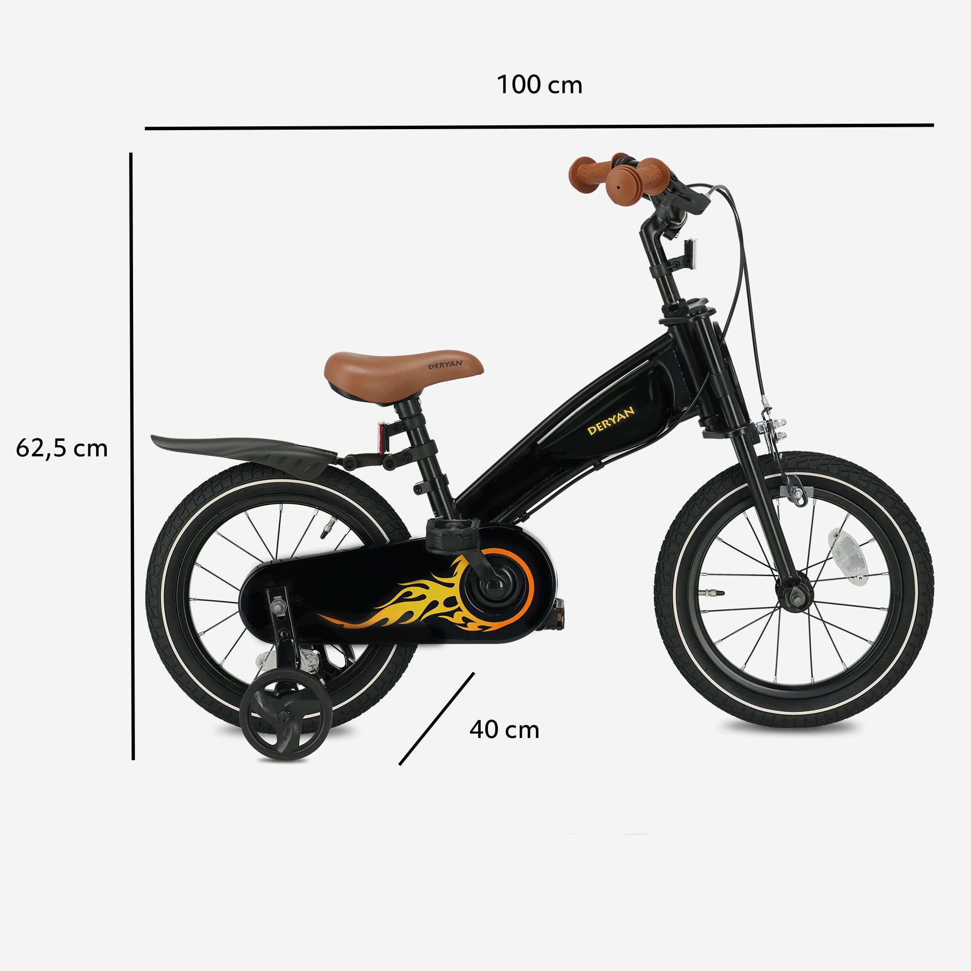 Turbo 3-in-1 Kinderfiets 14 inch
