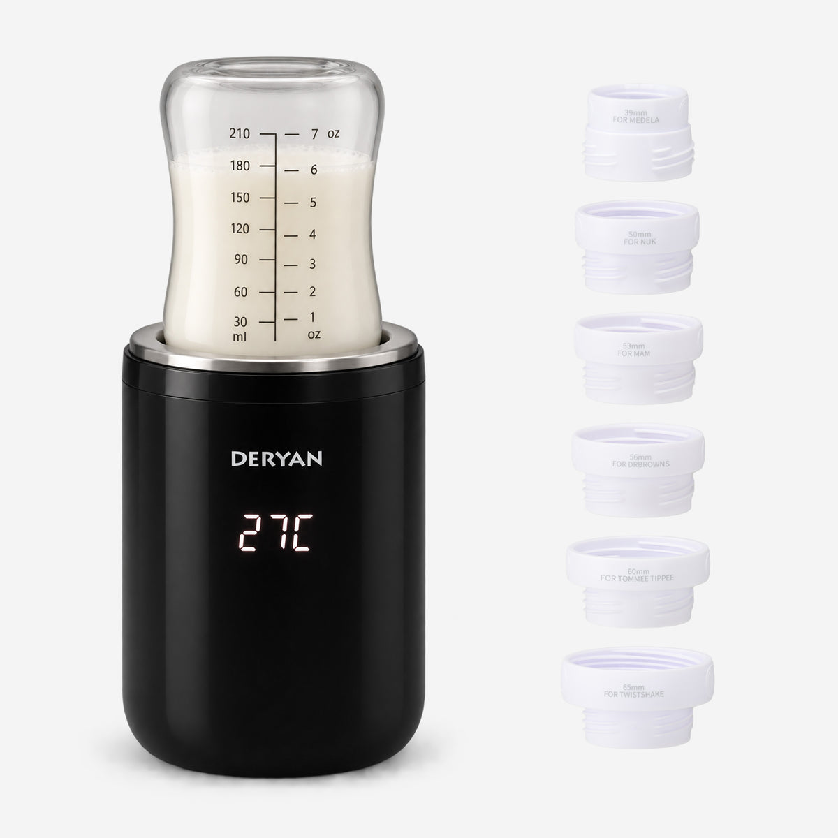 Bottle-In Flessenwarmer - Zwart