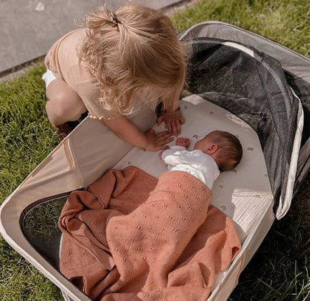 Infant Deluxe BabyBox Campingbedje - Cream