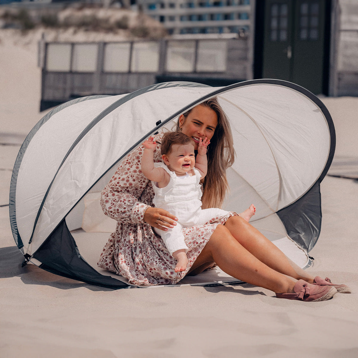 Strandtent XXL Cream