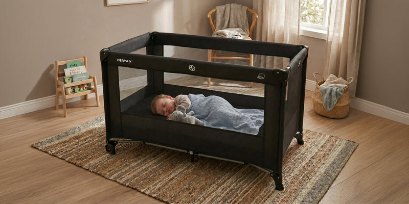 Wat zit er bij het DERYAN Believer Luxe Campingbed?