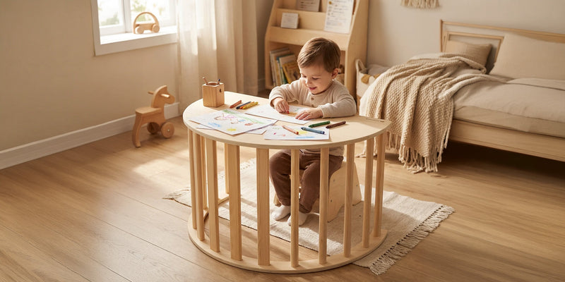 Een speelhoek maken met de DERYAN 5-in-1 Klimboog