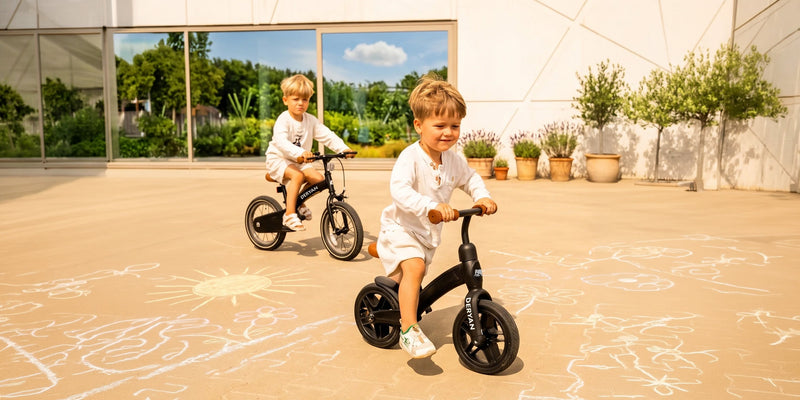 Van loopfiets naar fiets: wanneer is je kind eraan toe?