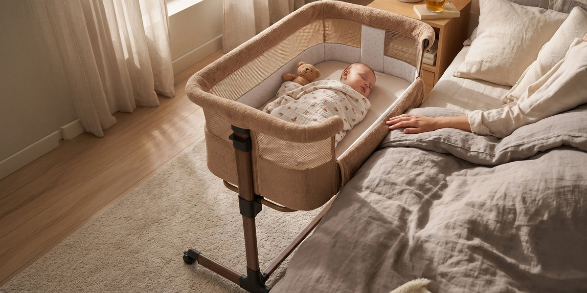 Past de DERYAN Snoozy co-sleeper bij jullie bed?