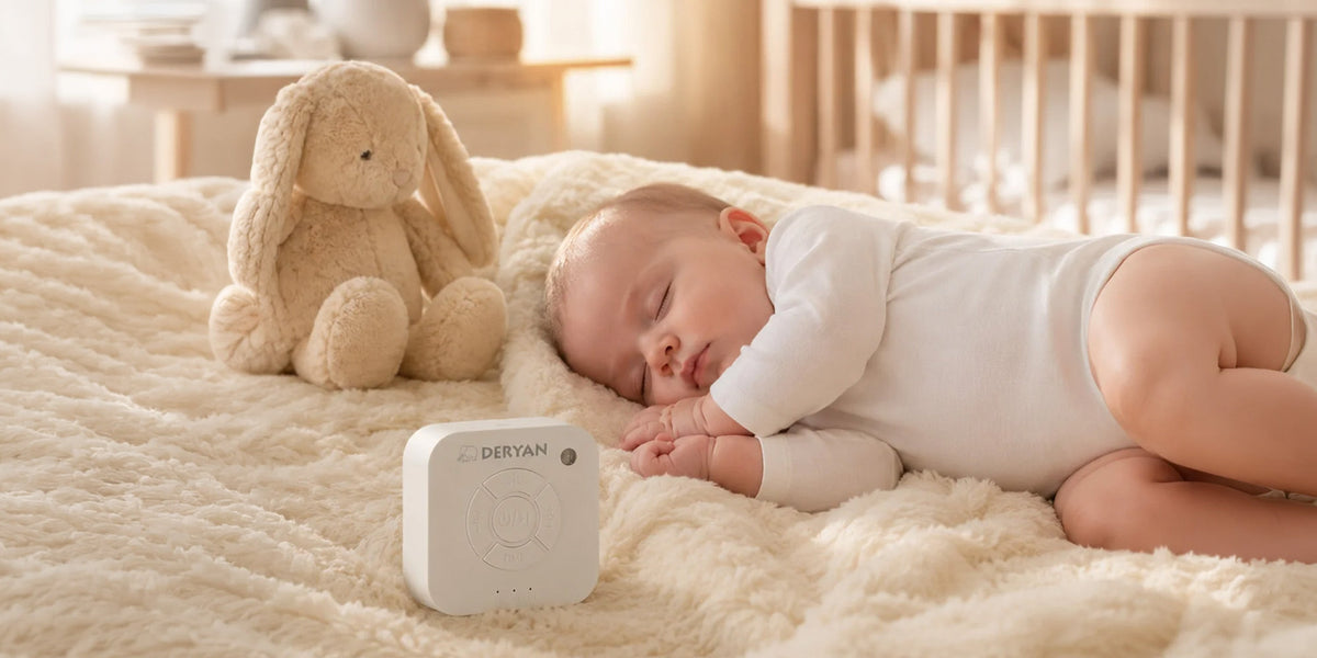 DERYAN White Noise Box: geluid, timer en dagelijks gebruik