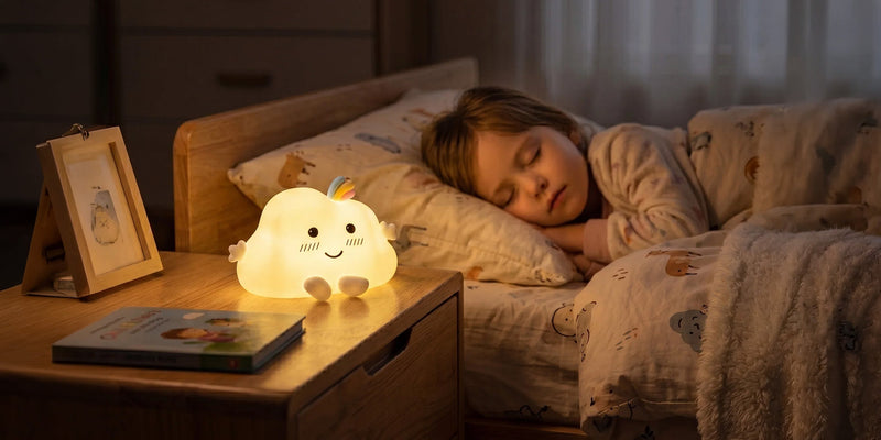 Het DERYAN Wolken Nachtlampje in je avondritueel