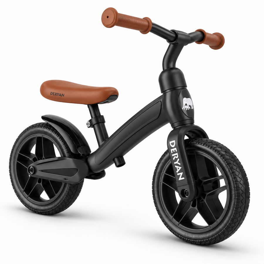 Luxe Loopfiets 10 inch - Zwart