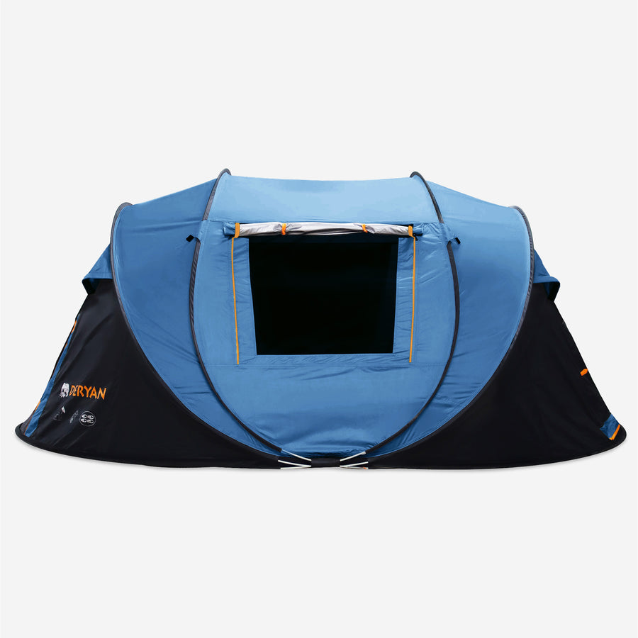 Pop Up Luxe Tent - 2000MM waterkolom - Navy - 4 Persoons