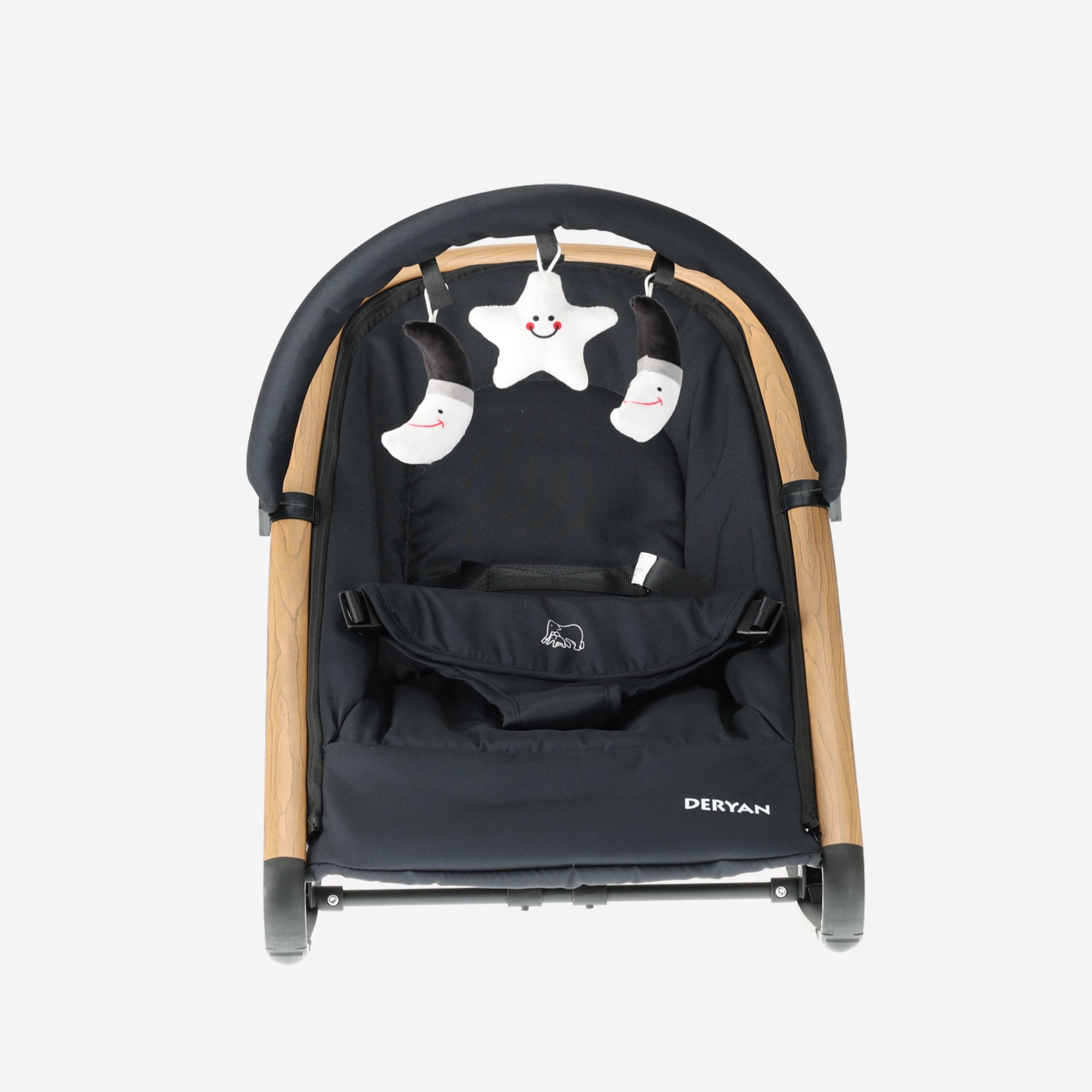 Wipstoel Rocker Zwart