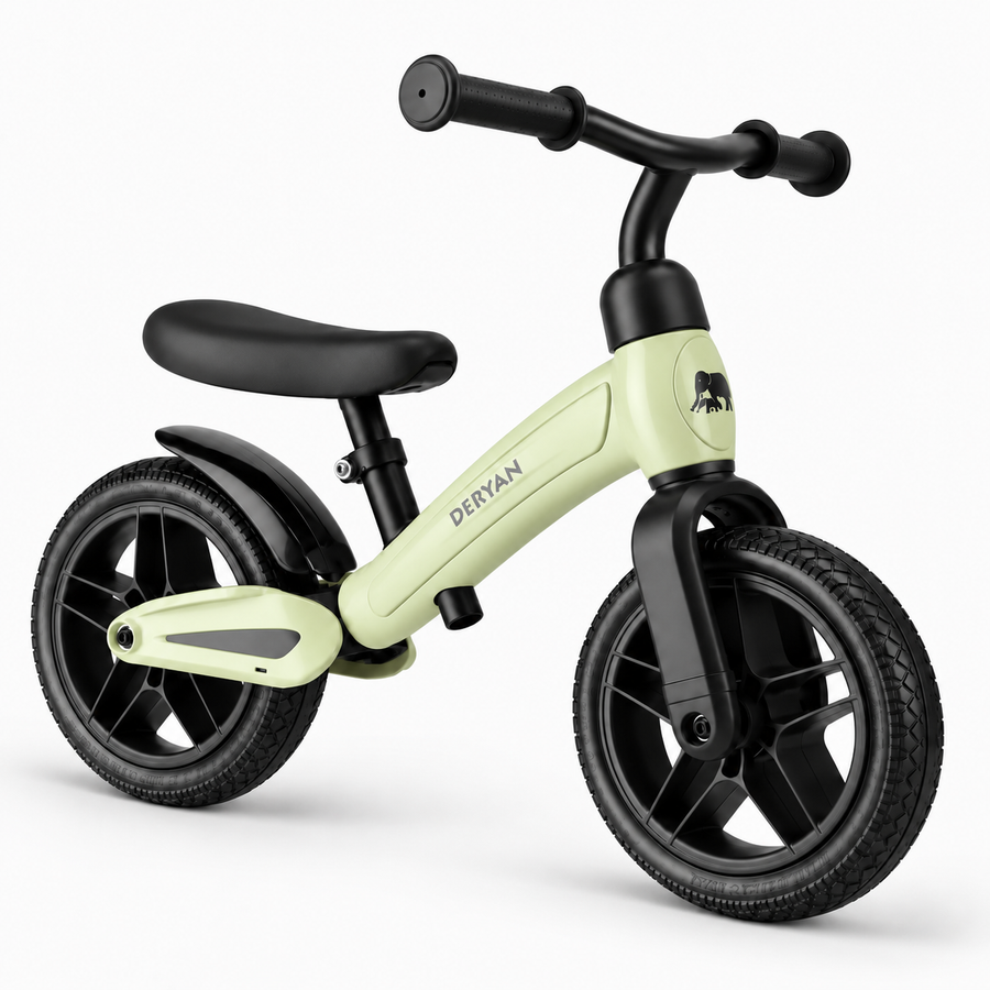 Luxe Loopfiets 10 inch - Groen