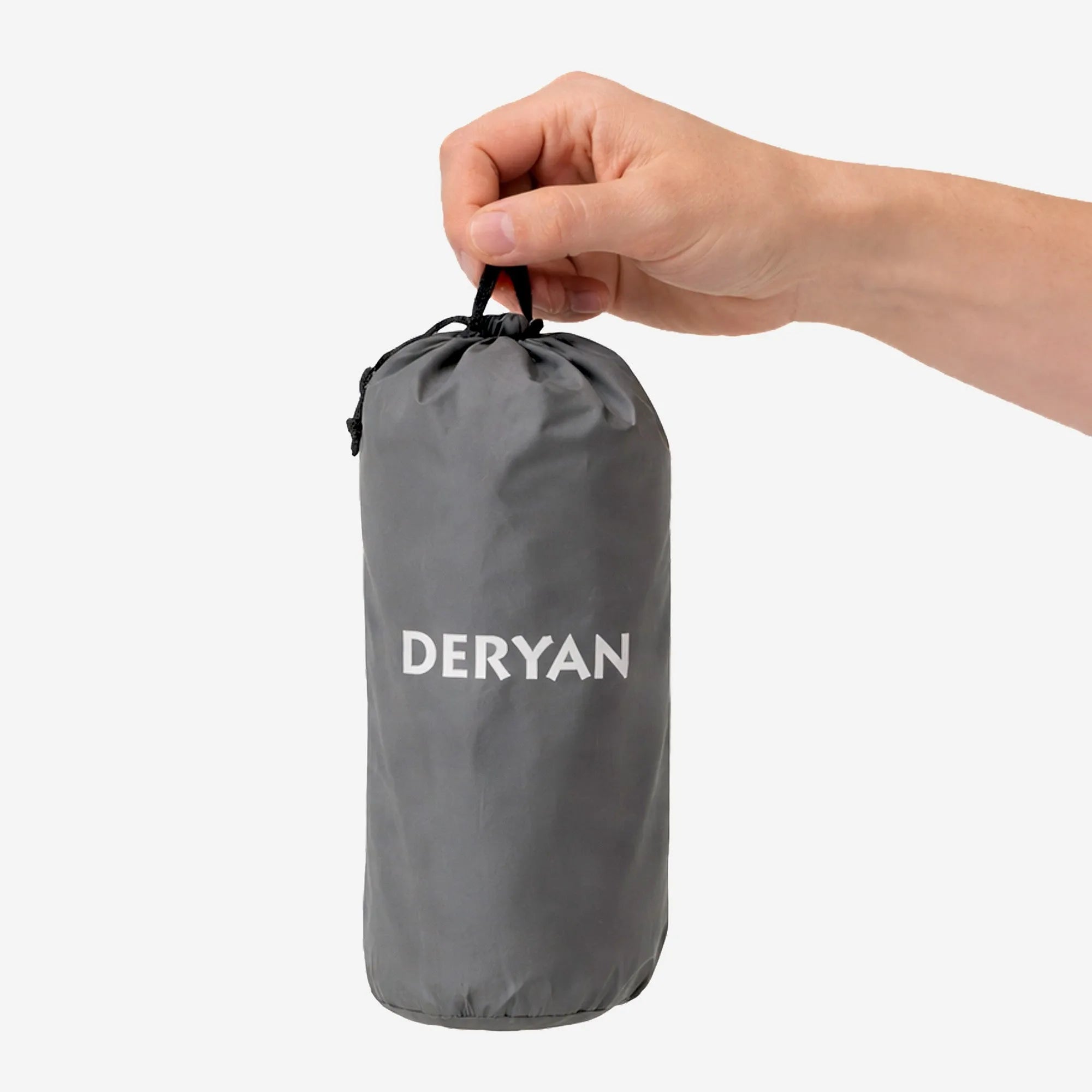 Deryan Air Bed - Luchtbed Kamperen - Inclusief tas - grijs