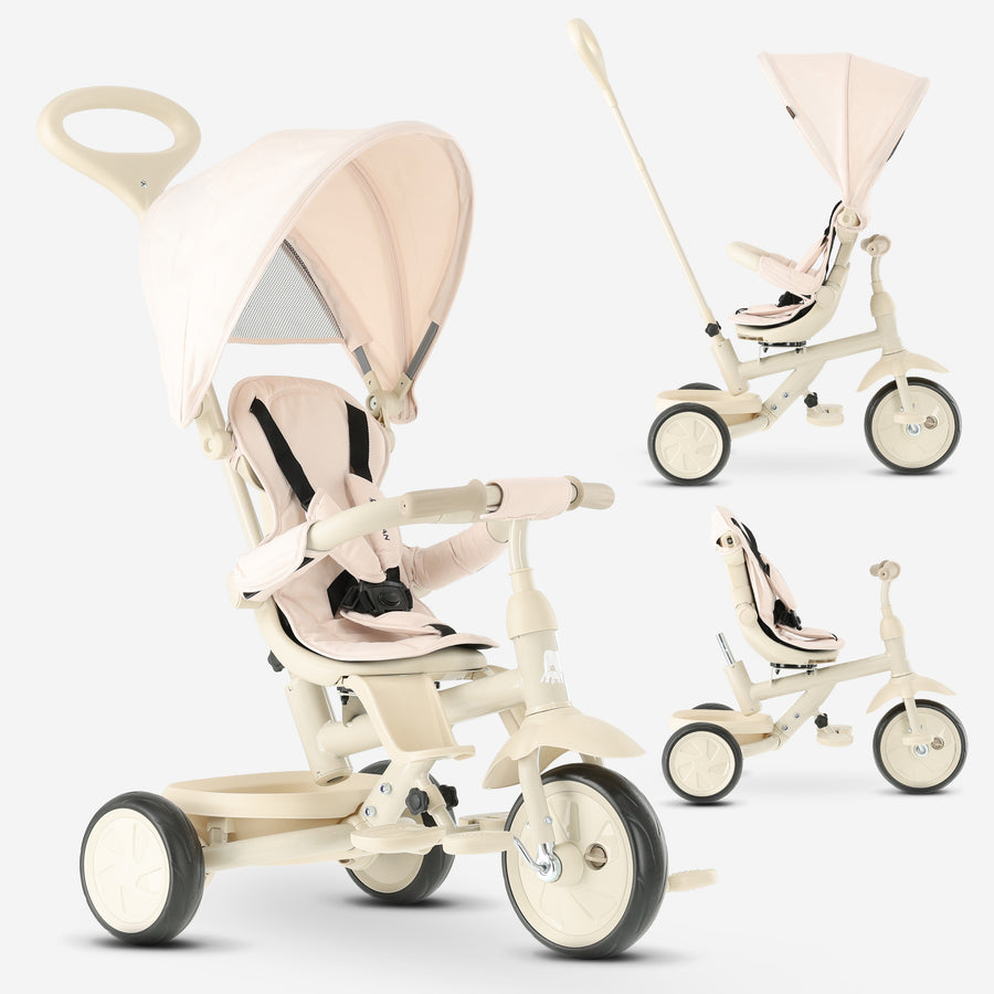 Adventurer Driewieler met duwstang Sand