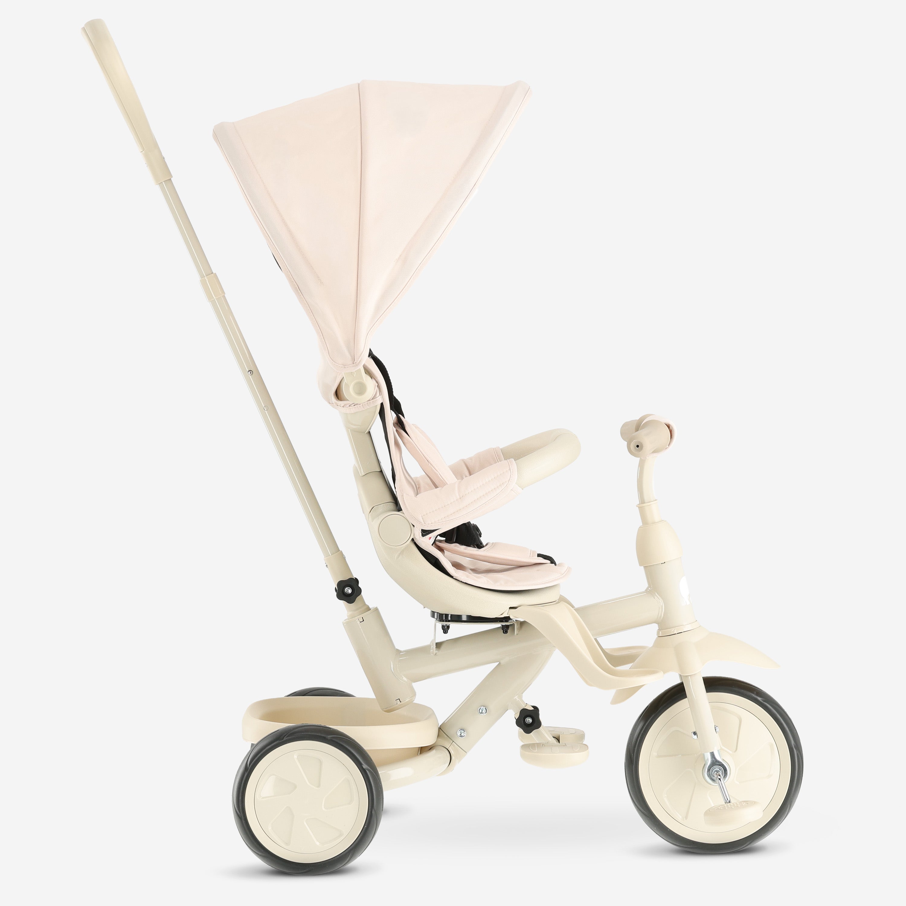 Adventurer Driewieler met duwstang Sand