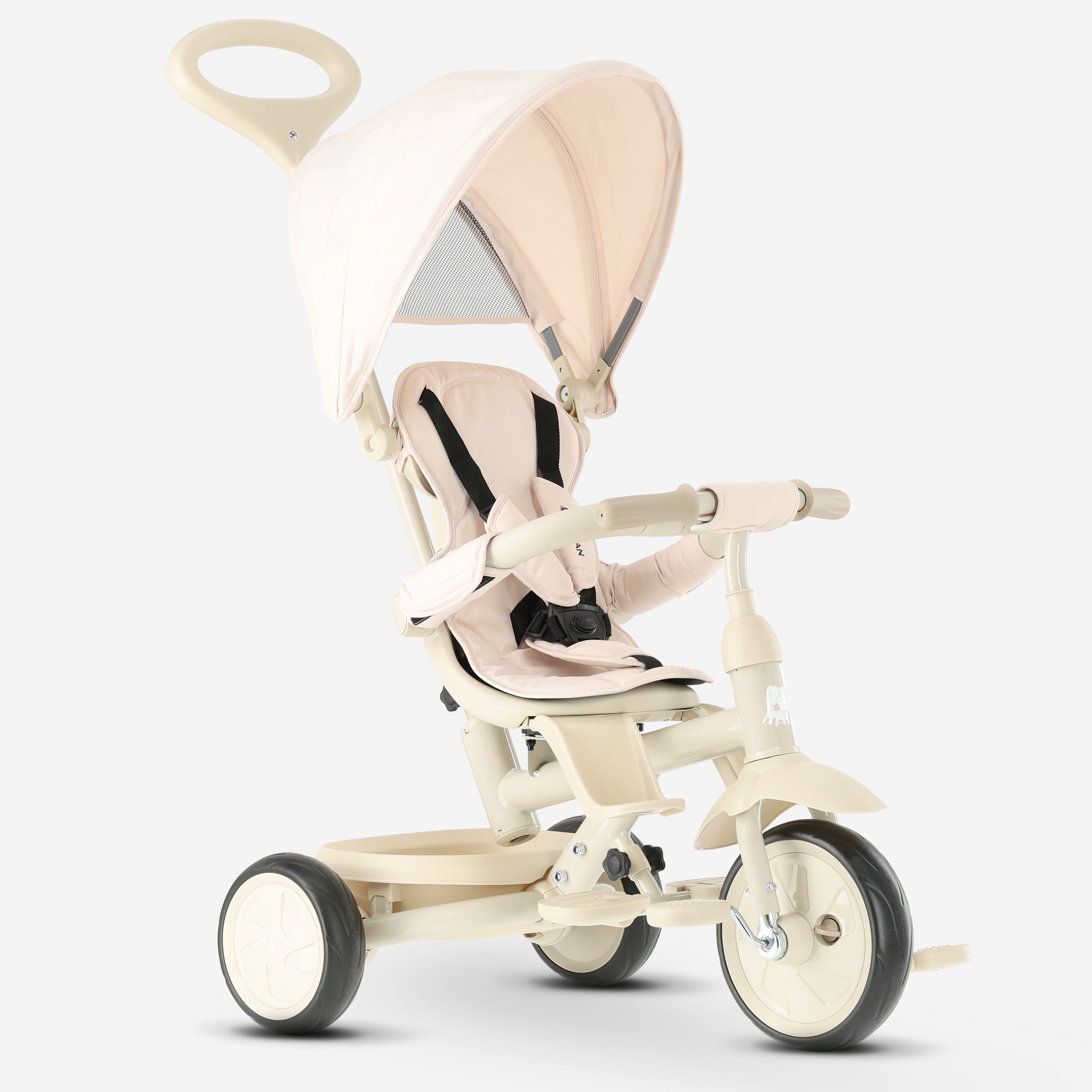 Adventurer Driewieler met duwstang Sand