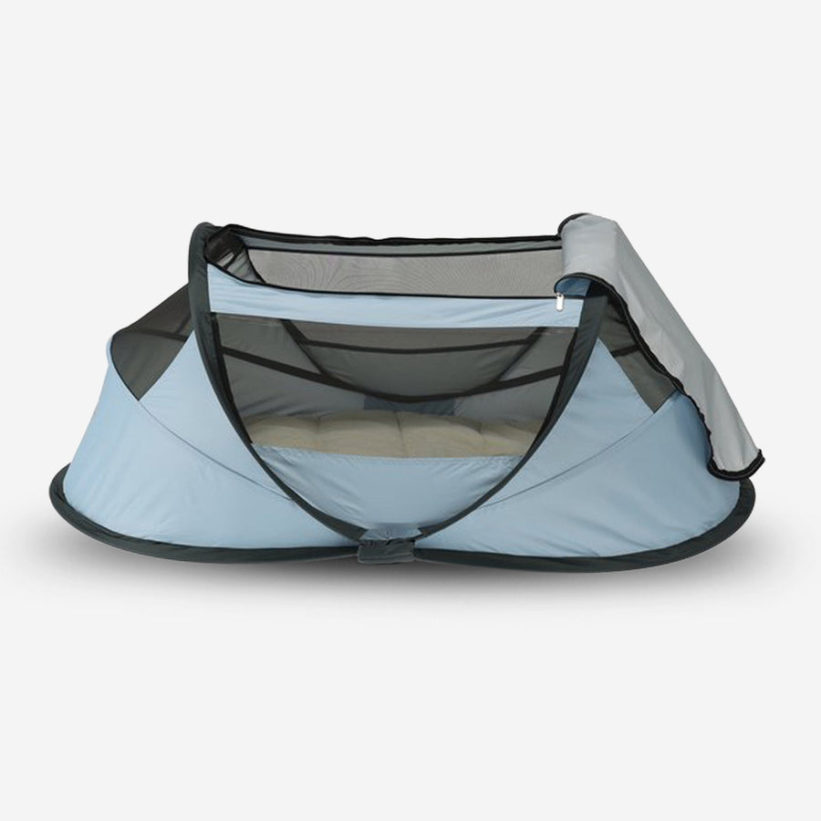 BabyBox baby tentje Campingbedje + katoenen dekje - Sky Blue