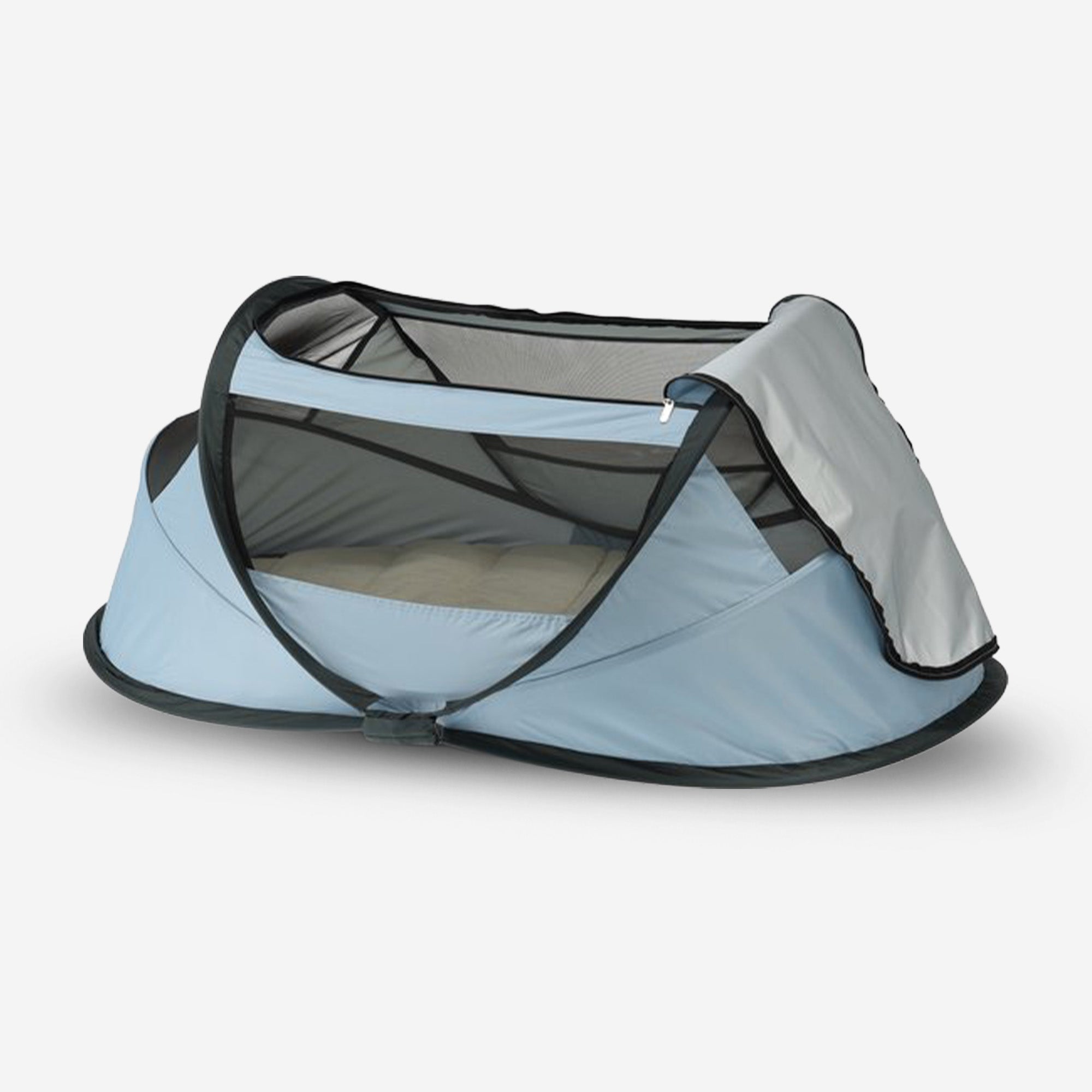 BabyBox baby tentje Campingbedje + katoenen dekje - Sky Blue