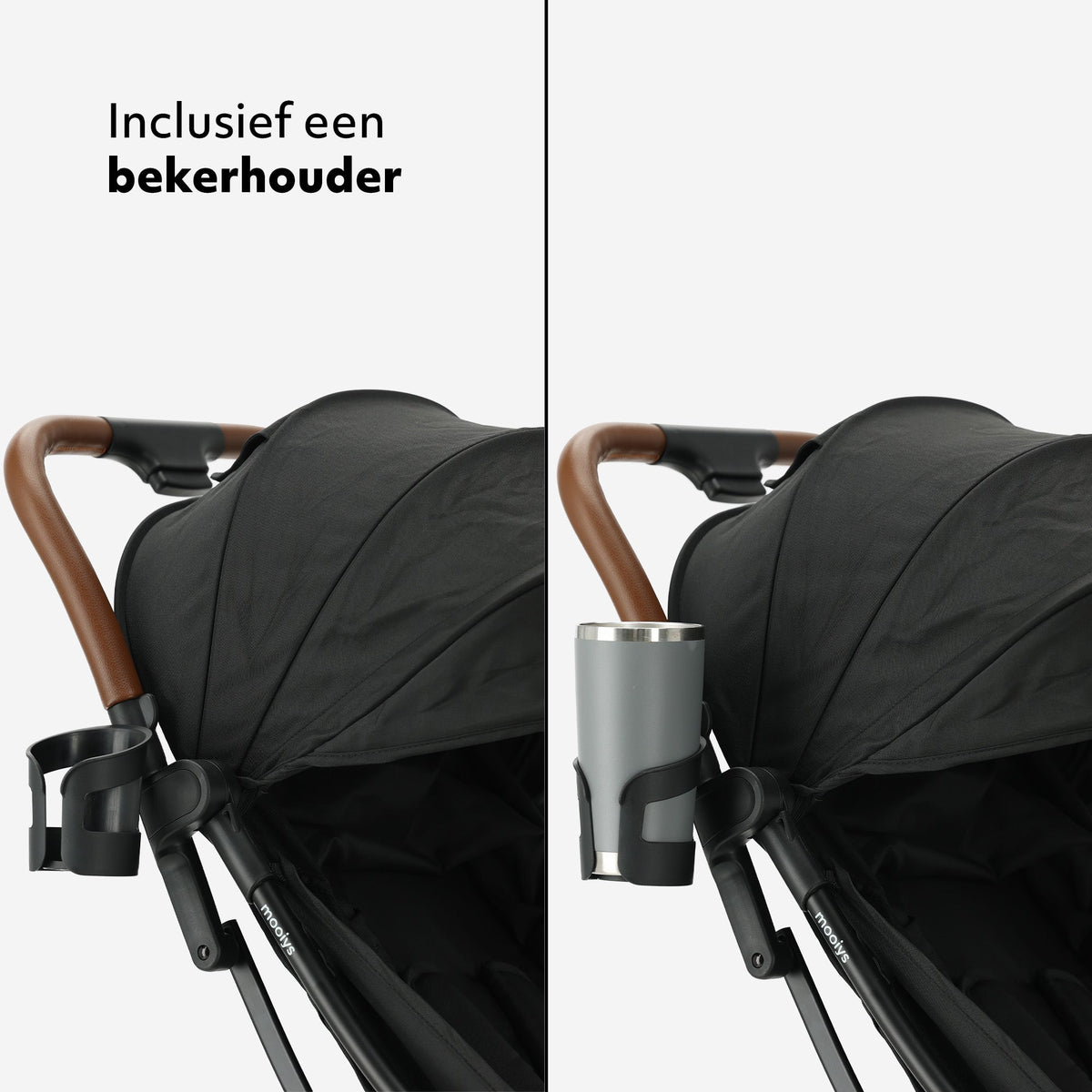 Mooiys Ash Buggy - Compacte buggy - Zwart