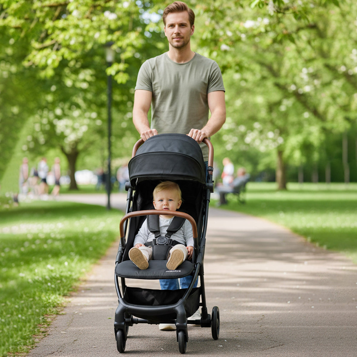 Mooiys Ash Buggy - Compacte buggy - Zwart