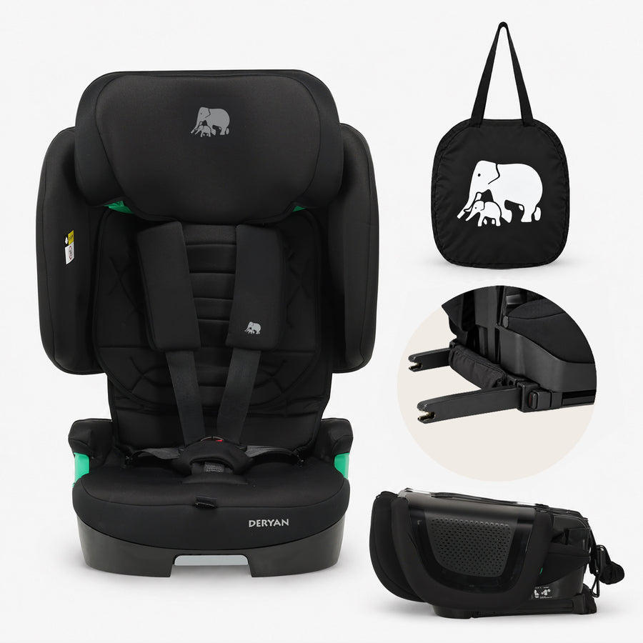 Cleo Autostoel 76-150 cm - Isofix - Opvouwbaar Incl. Draagtas