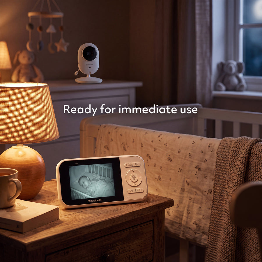 Luxe Babyfoon met Camera - Baby Monitor - Nachtzicht - Babyphone