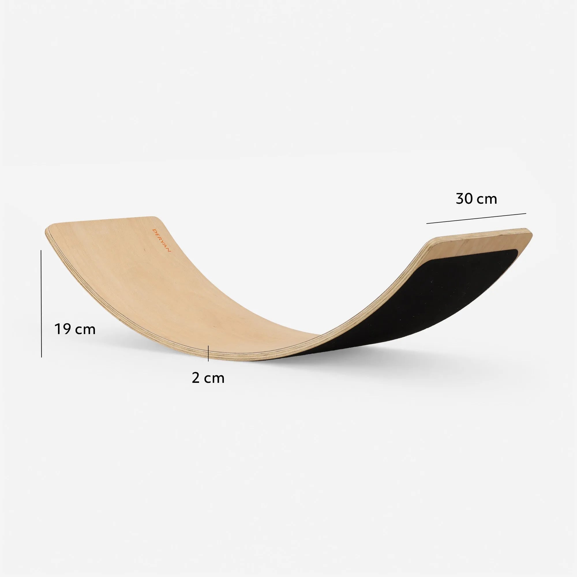 Balance Board Hout met Vilt 90 cm