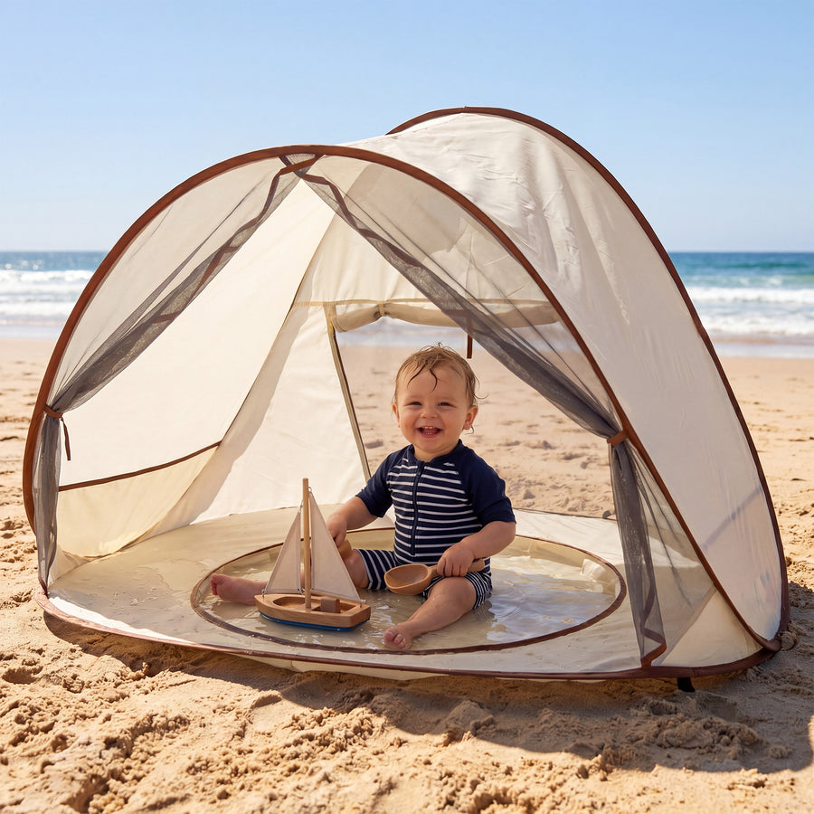 Baby strandtent - Kinderzwembad Pop-Up 3-in-1 - Baby Zwembad