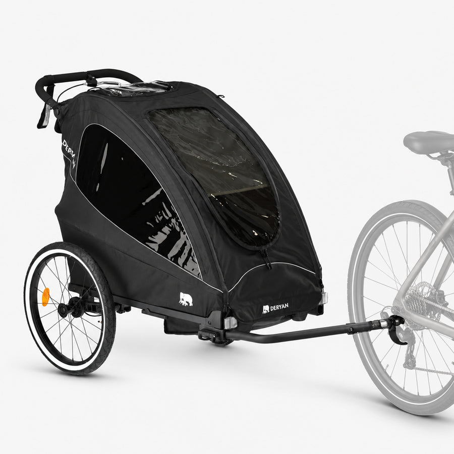 Luxe Fietskar 3-in-1 Wandelwagen en Jogger - 1 Persoons