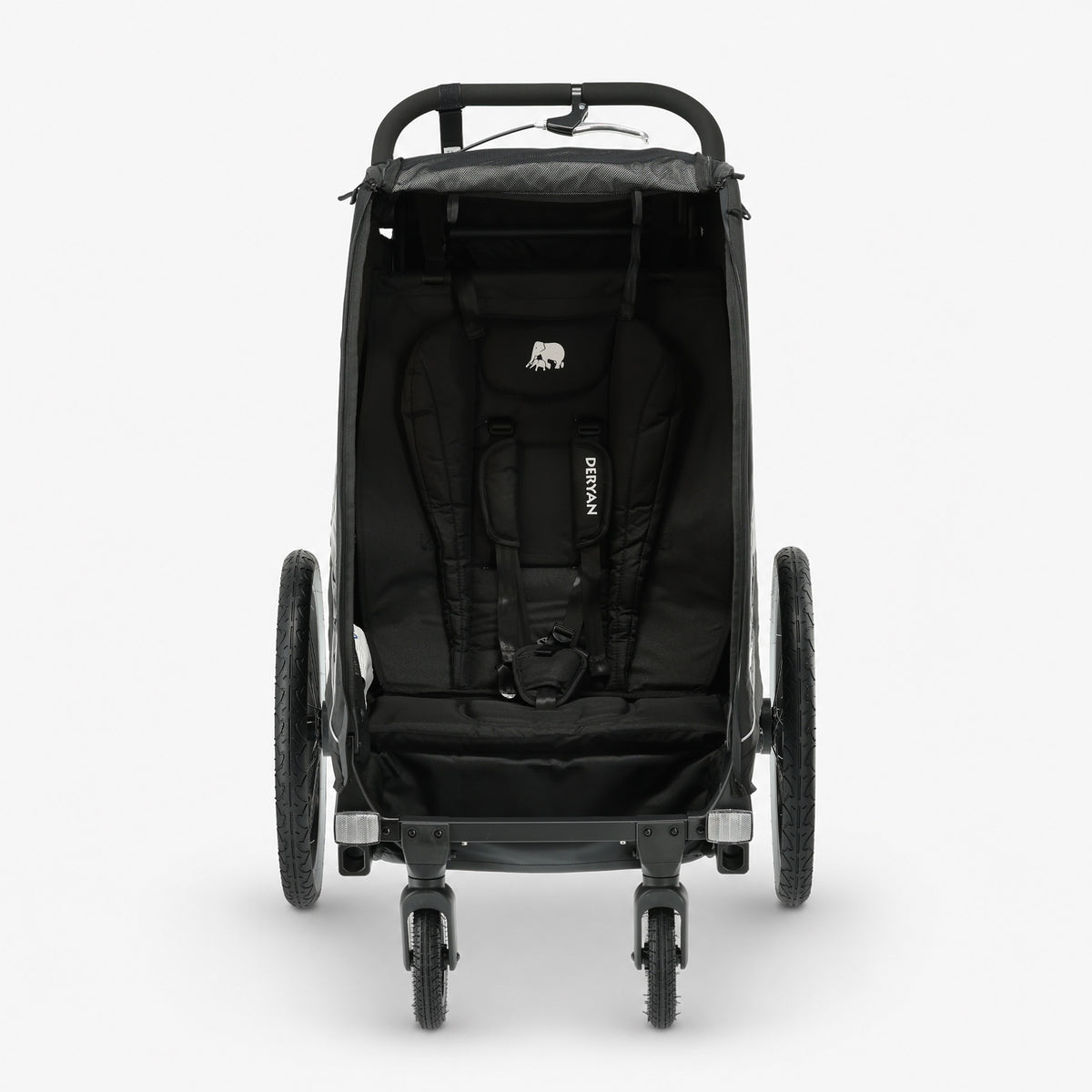 Luxe Fietskar 3-in-1 Wandelwagen en Jogger - 1 Persoons