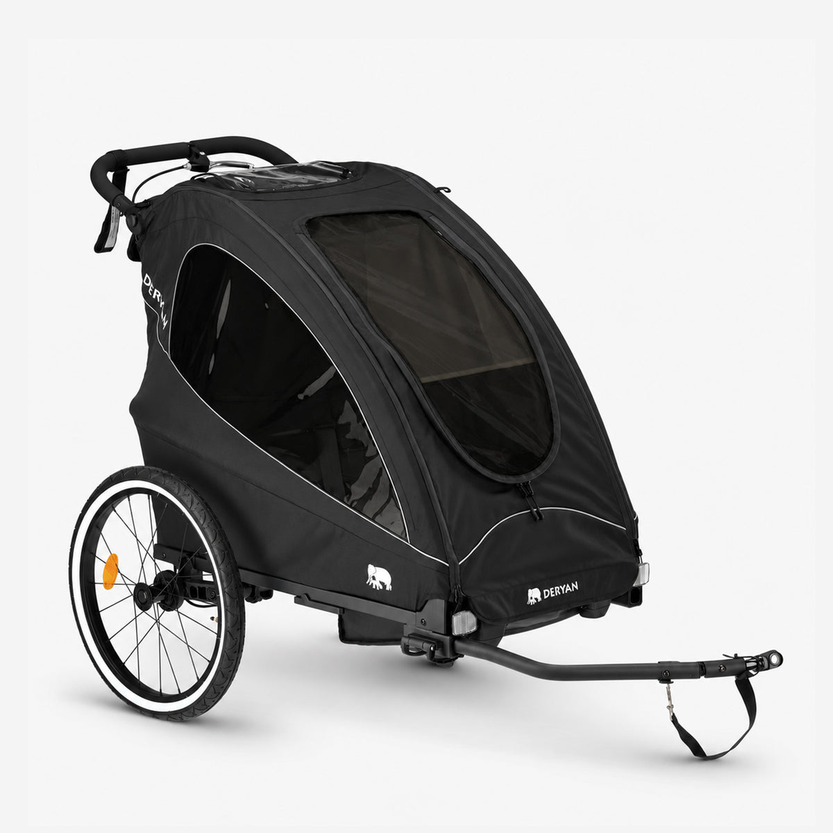 Luxe Fietskar 3-in-1 Wandelwagen en Jogger - 1 Persoons
