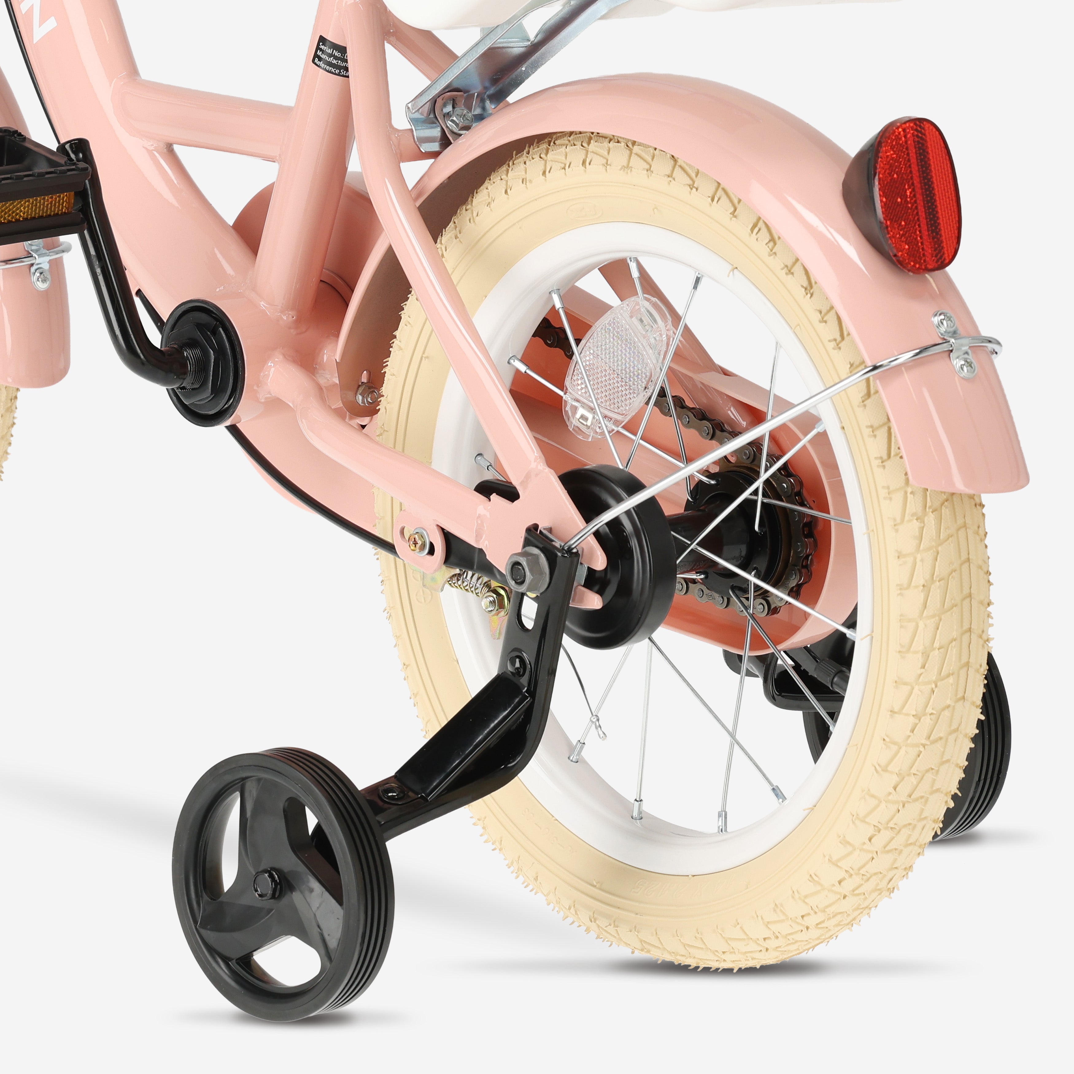 Zoey kinderfiets met mandje 16 inch - Roze