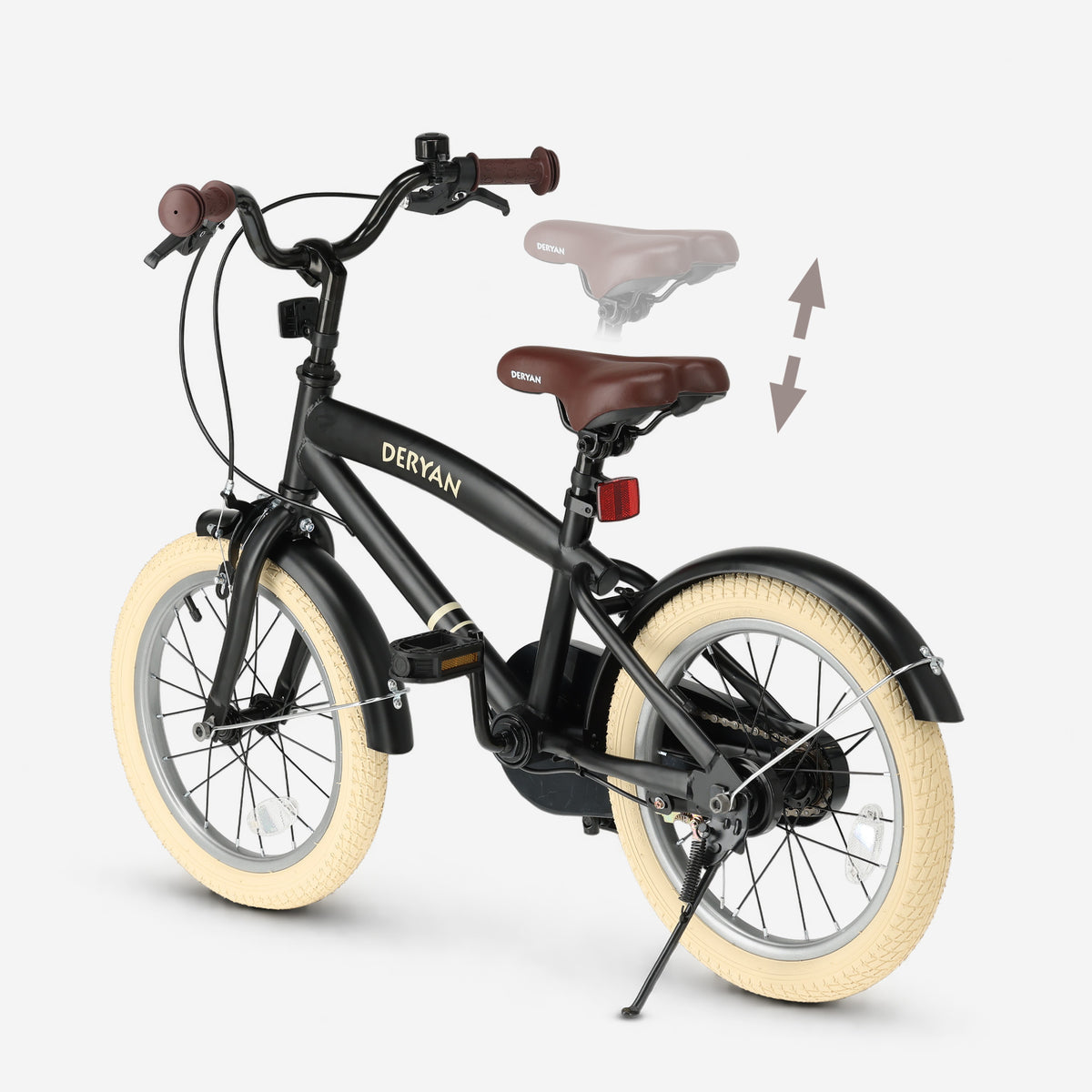 Coastline Kinderfiets met standaard - 16 Inch