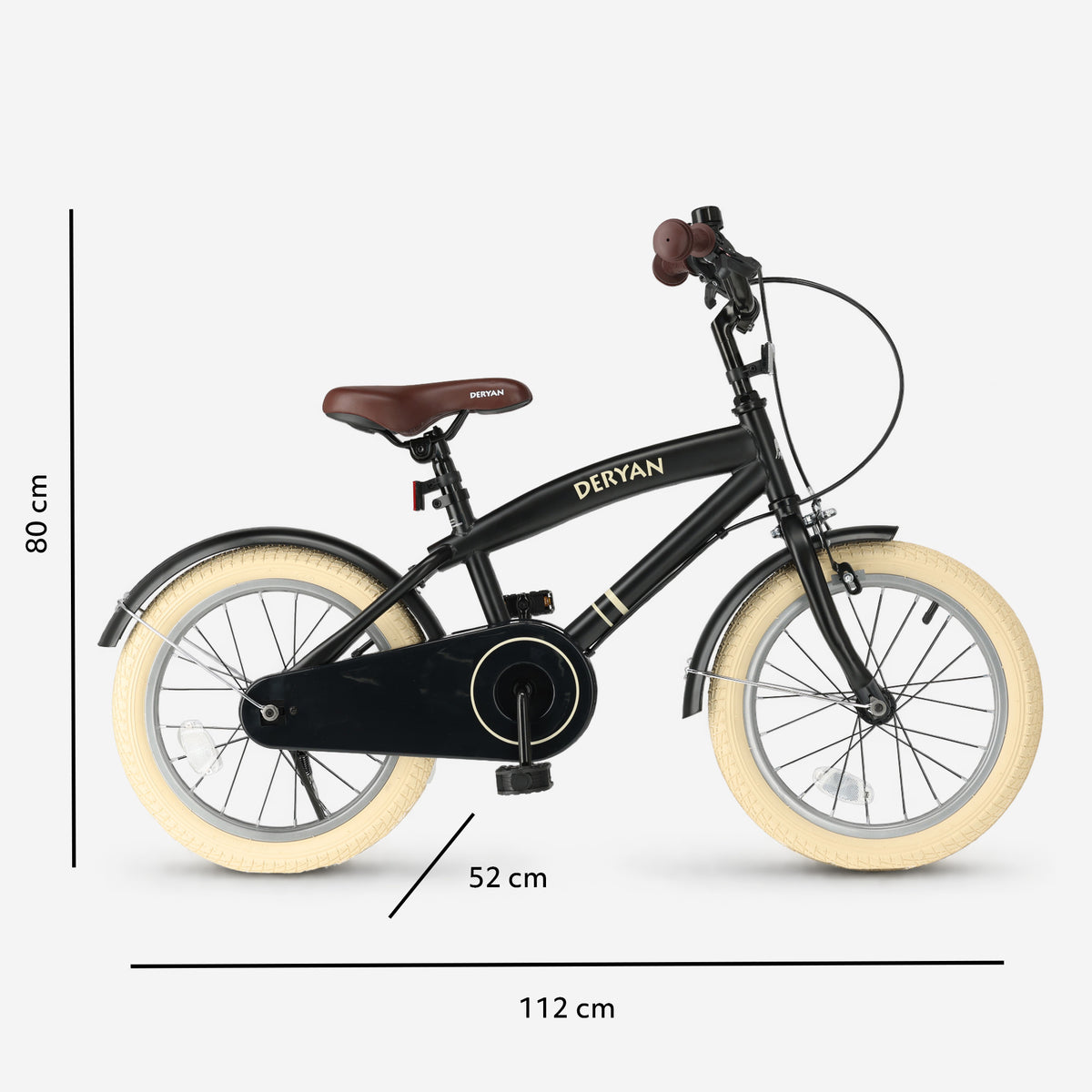 Coastline Kinderfiets met standaard - 16 Inch