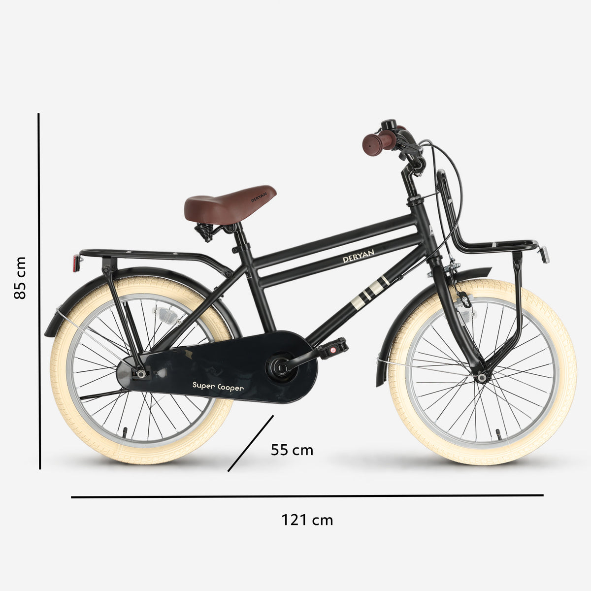 Cooper Kinderfiets met standaard - 18 Inch