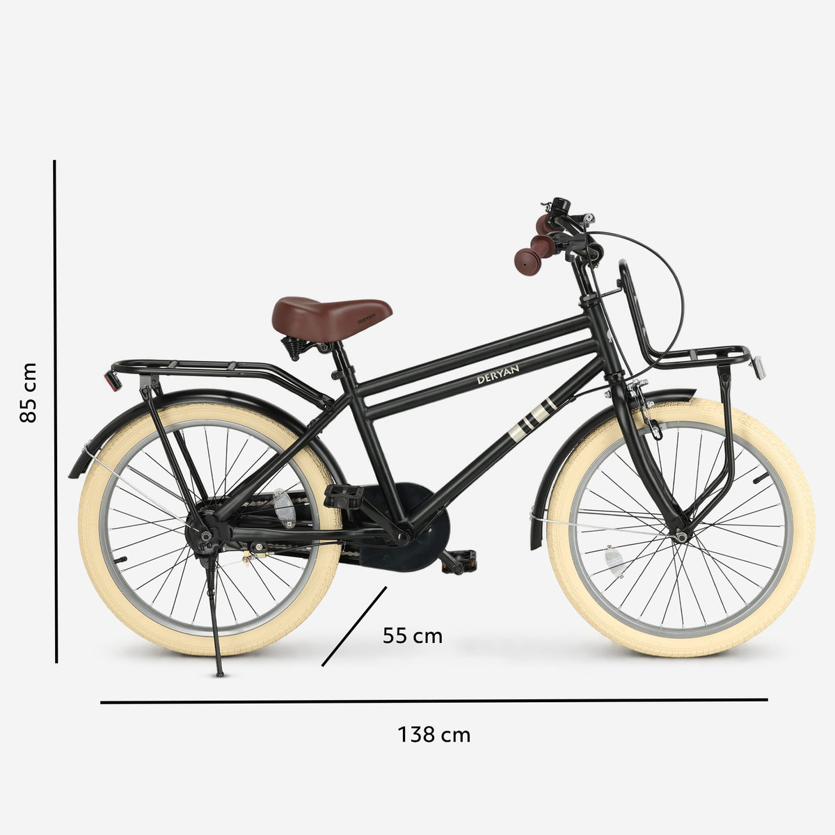 Cooper kinderfiets met standaard - 20 Inch